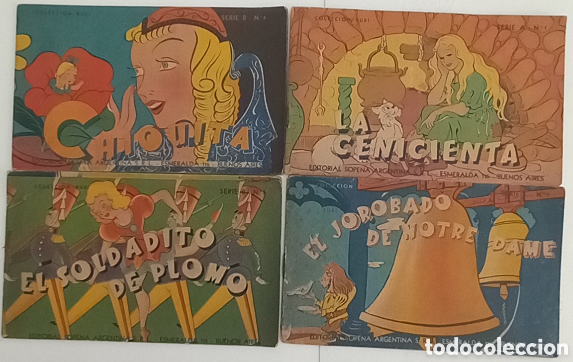 Second hand books: 4 cuentos coleccion Rubi. De Sopena