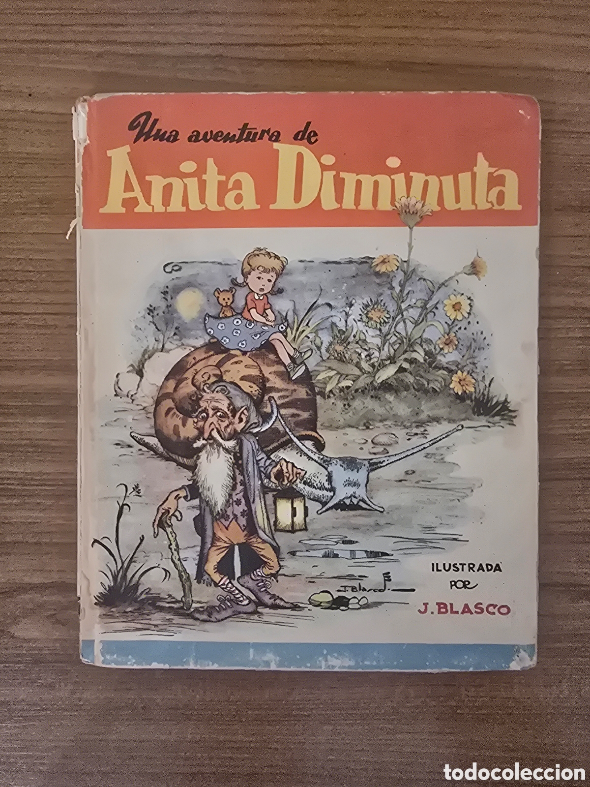 Libros de segunda mano: UNA AVENTURA DE ANITA DIMINUTA,ILUSTRADA POR J.BLASCO,(EDITORIAL AVGVSTA)
