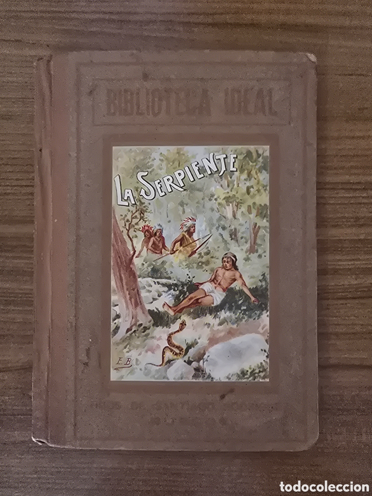 Libros de segunda mano: BIBLIOTECA IDEAL,LA SERPIENTE Y OTROS CUENTOS,NUMERO 6,(HIJOS DE SANTIAGO RODRIGUEZ)