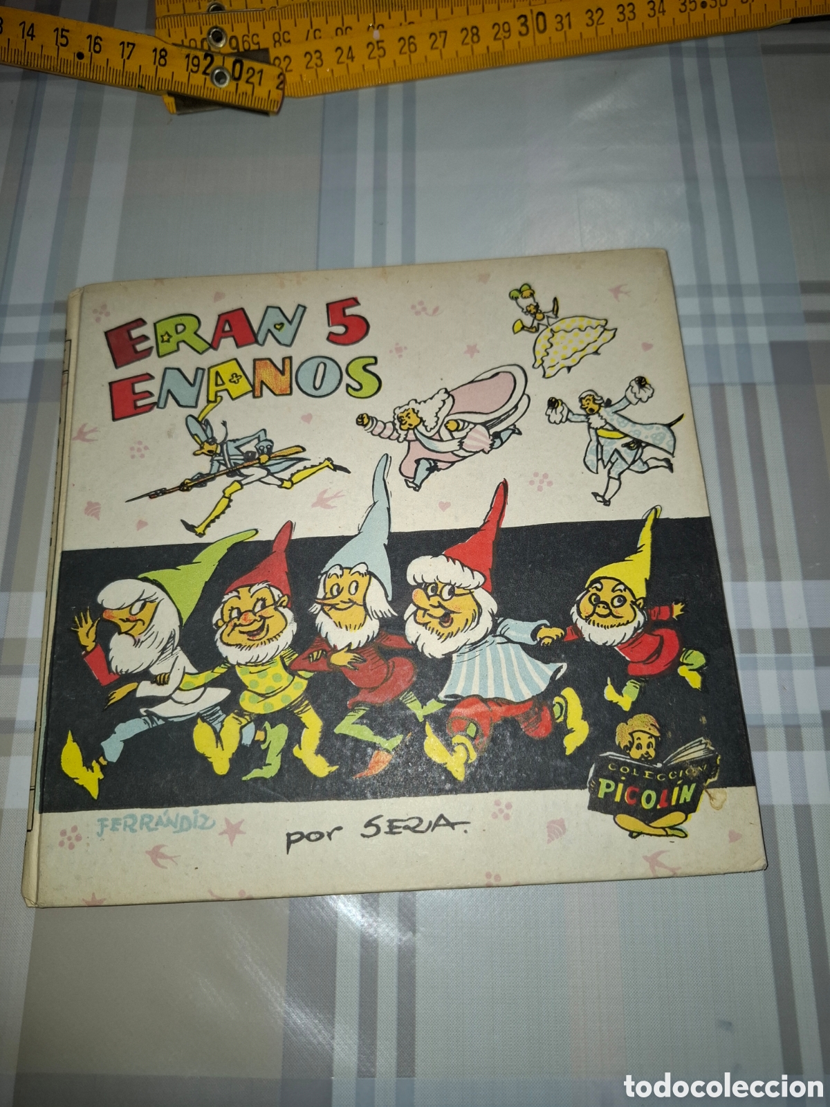 Libros de segunda mano: Eran 5 enanos, Colecci&oacute;n Picol&iacute;n, Dibujos Ferrandiz