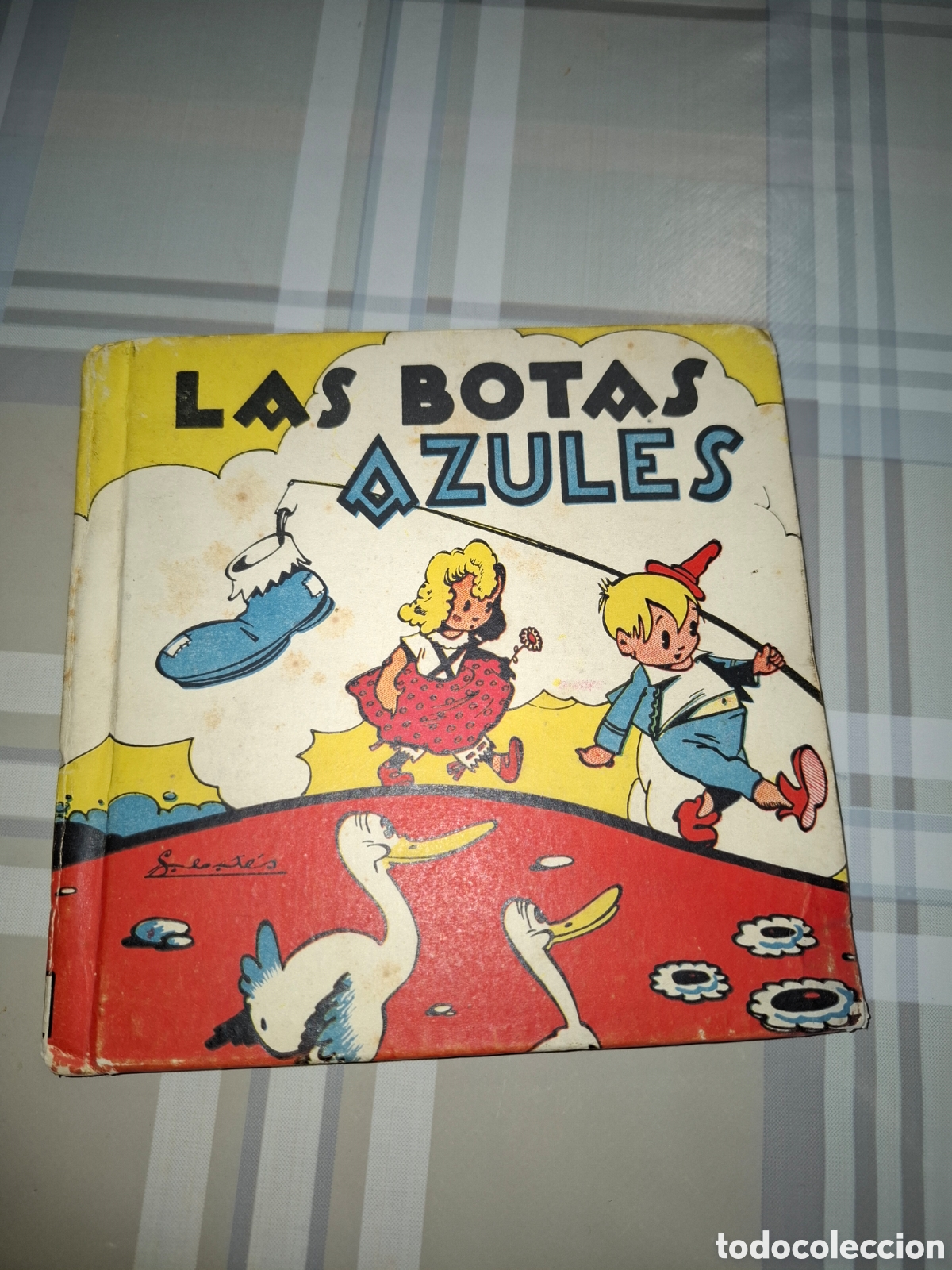 Libros de segunda mano: Las botas azules, dibujos Sabat&eacute;s, Cuentos Molino n&deg; 21