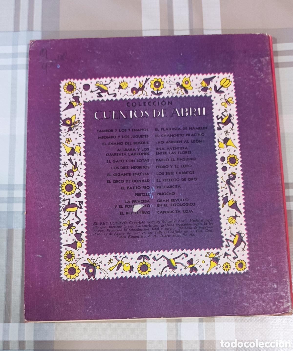 Libros de segunda mano: El Rey Cuervo - editorial Abril - Foto 2