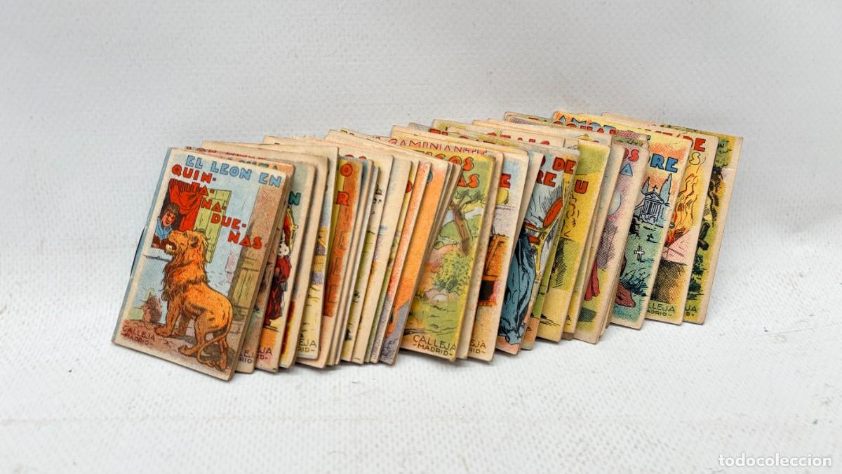Libros de segunda mano: LOTE DE 35 CUENTOS MINIATURA SATURNINO CALLEJA MADRID CUENTOS INFANTILES ANTIGUOS