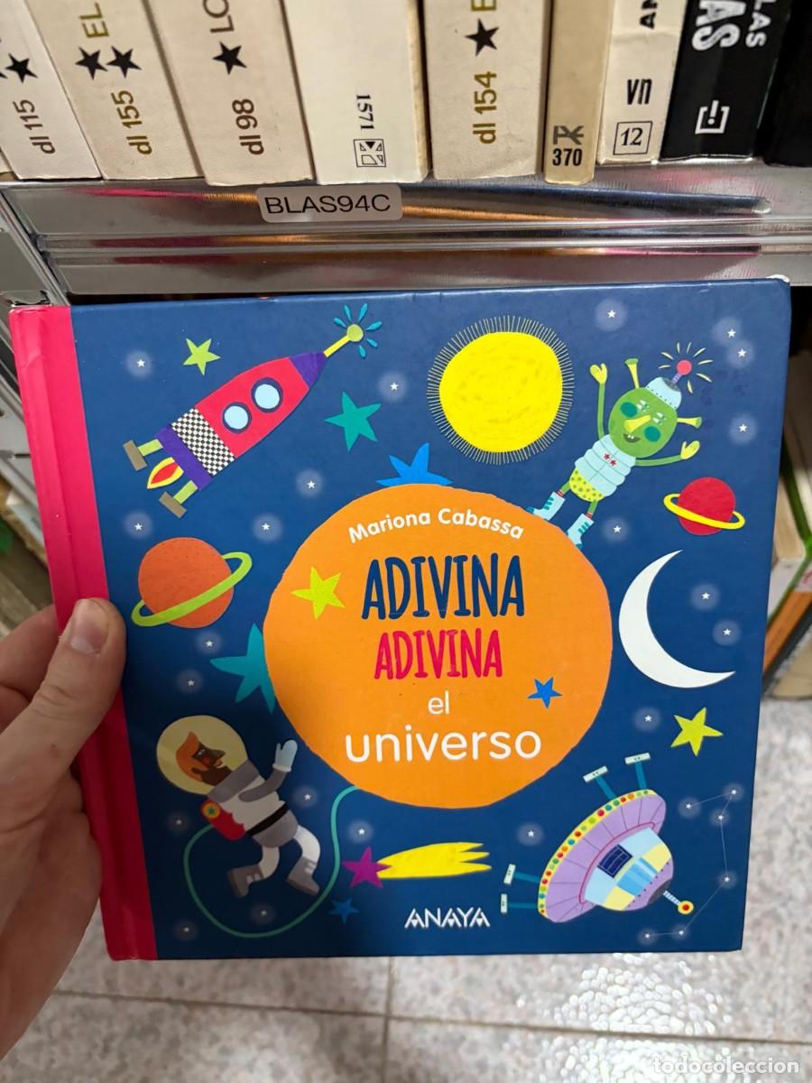 Libros de segunda mano: BLAS94C Mariona Cabassa &mdash; Adivina adivina el universo &mdash; Anaya