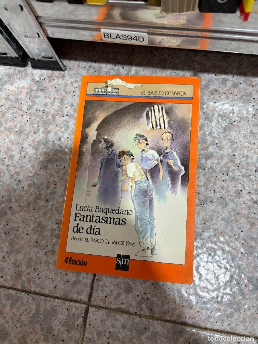 Libros de segunda mano: BLAS94D Luc&iacute;a Baquedano &mdash; Fantasmas de d&iacute;a &mdash; SM (El Barco de Vapor)
