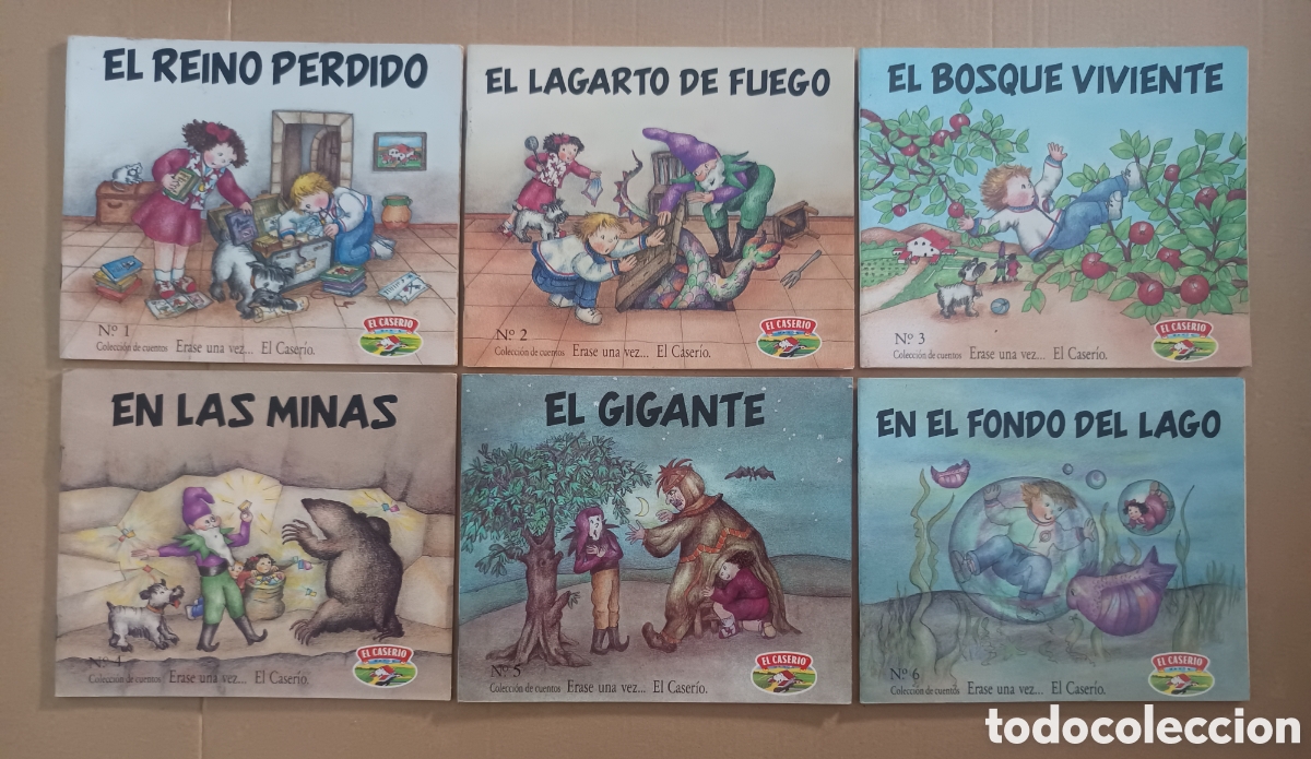 Libros de segunda mano: {&deg;_&deg;} Lote &Eacute;rase Una Vez... El Caser&iacute;o n&deg;1-2-3-4-5-6-7-8-9-10-11-12. Completa (Prats y Rey). Denou.