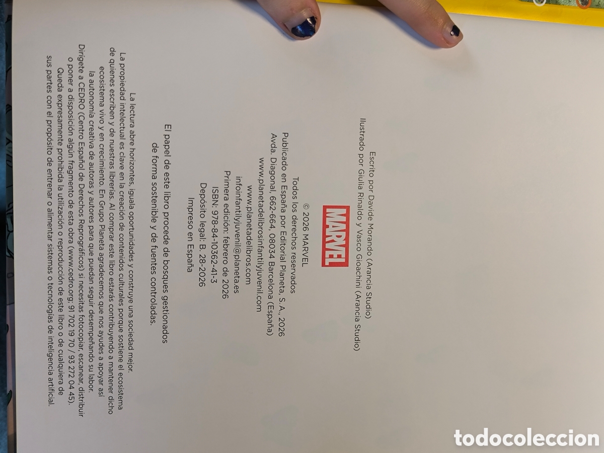 Libros de segunda mano: Marvel. &iquest;D&oacute;nde est&aacute; Groot? Marvel 2026 - Foto 3