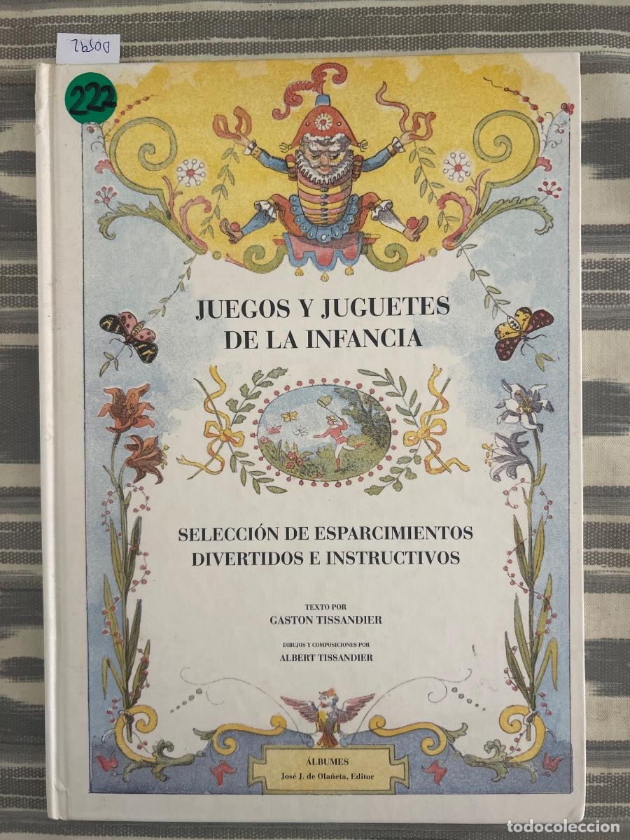 Libros de segunda mano: JUEGOS Y JUGUETES DE LA INFANCIA, GASTON TISSANDIER