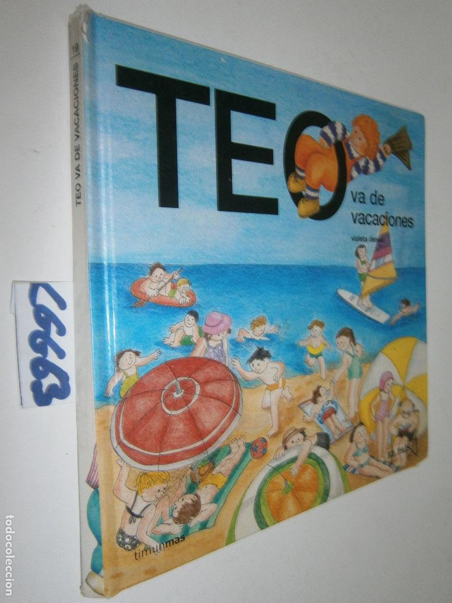 Libros de segunda mano: TEO VA DE VACACIONES - Foto 1