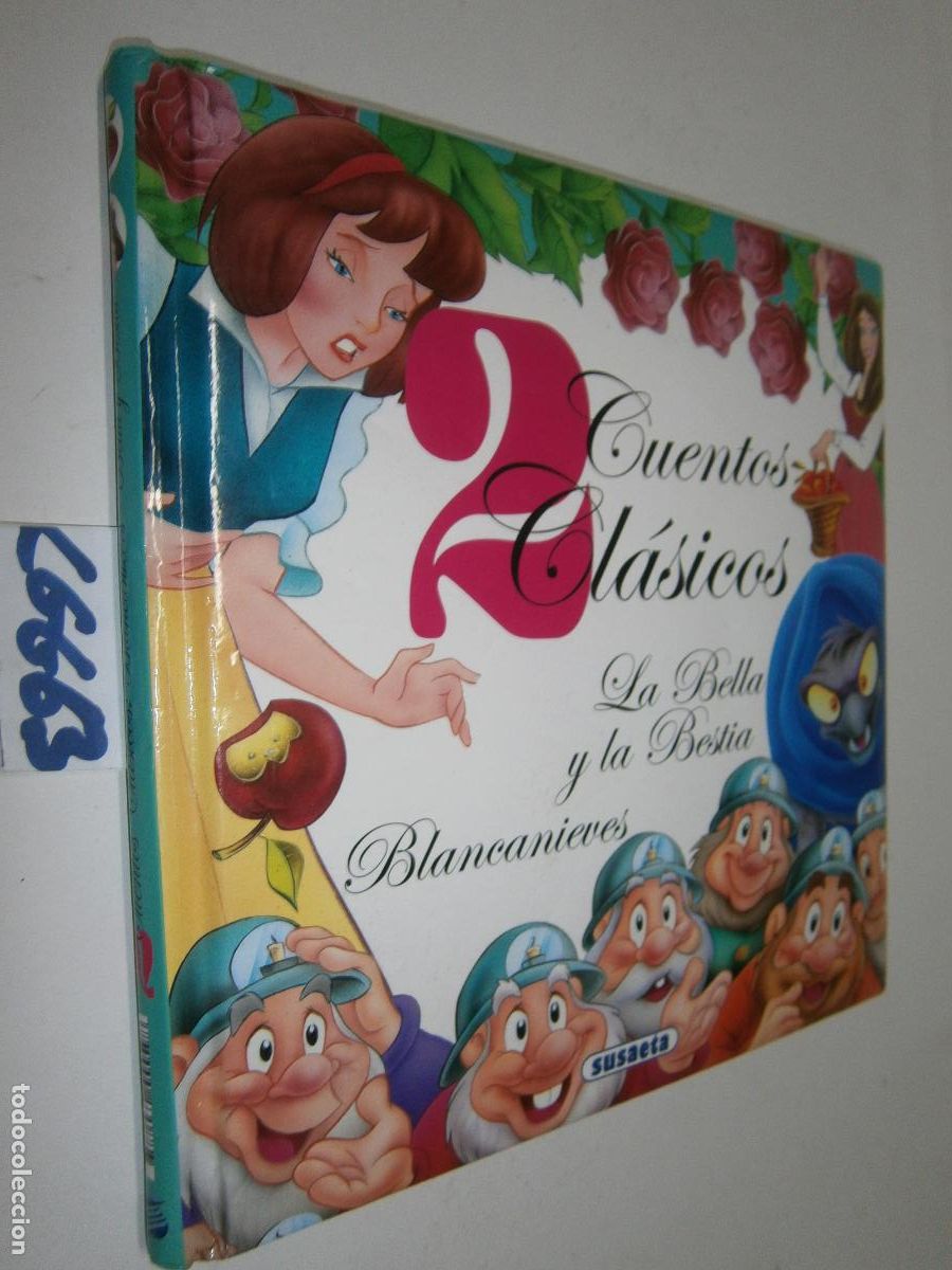 Libros de segunda mano: 2 CUENTOS CLASICOS - LA BELLA Y LA BESTIA / BLANCANIEVES