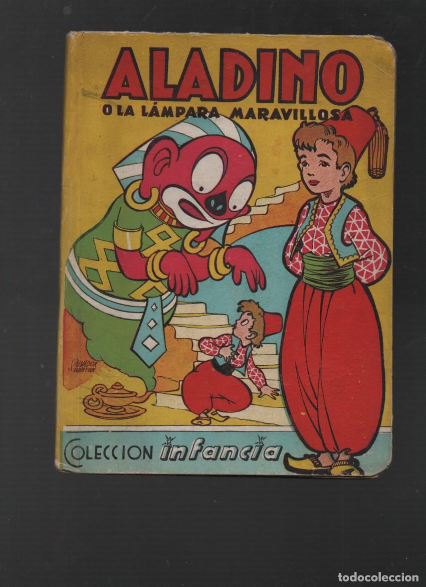 Libros de segunda mano: ALADINO O LA LAMPARA MARAVILLOSA. COLECCION INFANCIA. EDITORIAL BRUGUERA