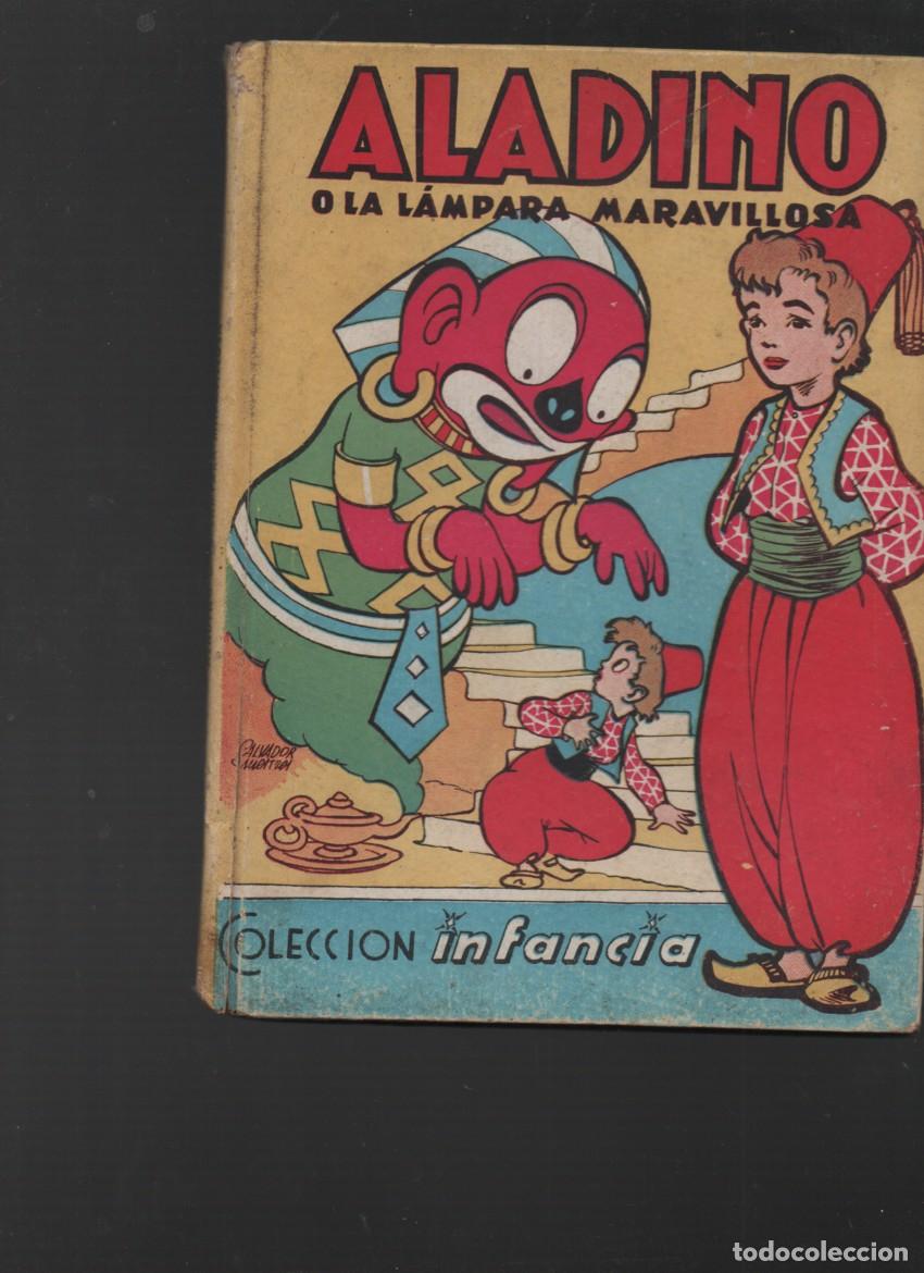 Libros de segunda mano: ALADINO O LA LAMPARA MARAVILLOSA. COLECCION INFANCIA. EDITORIAL BRUGUERA