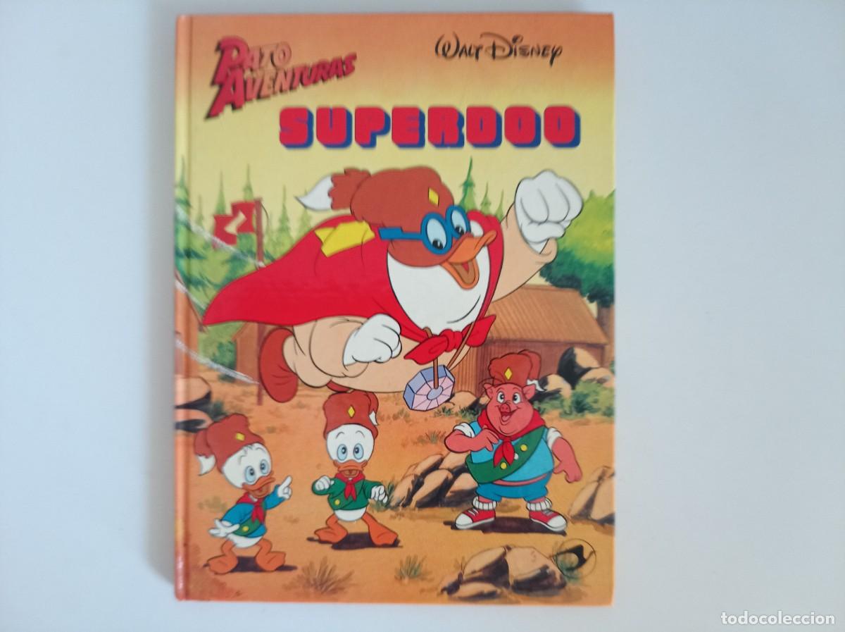 Libros de segunda mano: PATO AVENTURAS. WALT DISNEY. SUPERDOO. 1990. FOLIO MENOR. MUY ILUSTRADO.