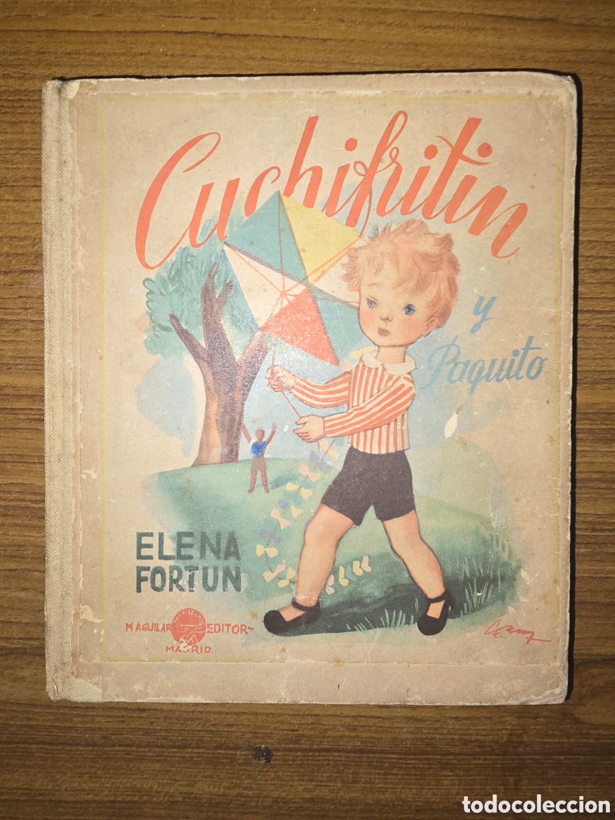 Libros de segunda mano: CUCHIFRITIN Y PAQUITO,ELENA FORTUN,(M.AGUILAR-IMPRENTA SOLER)