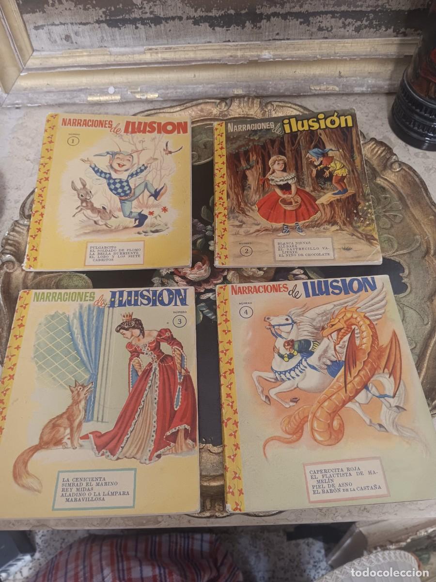 Libros de segunda mano: libros infantiles cl&aacute;sicos de la colecci&oacute;n Narraciones de Ilusi&oacute;n, publicados por la Editorial Fher