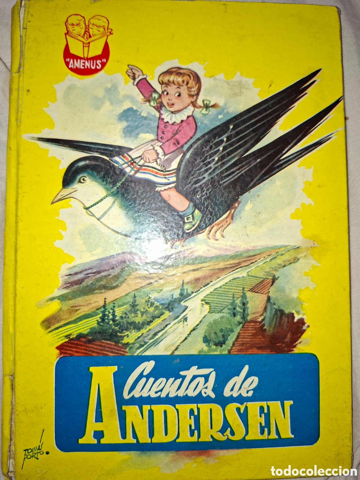 Libros de segunda mano: CUENTOS DE ANDERSEN. COLECCI&Oacute;N AMENUS N&Uacute;MERO 19. ADAPTACI&Oacute;N DE JOSEFINA BOLINAGA. EDIT. CIES.1940-50