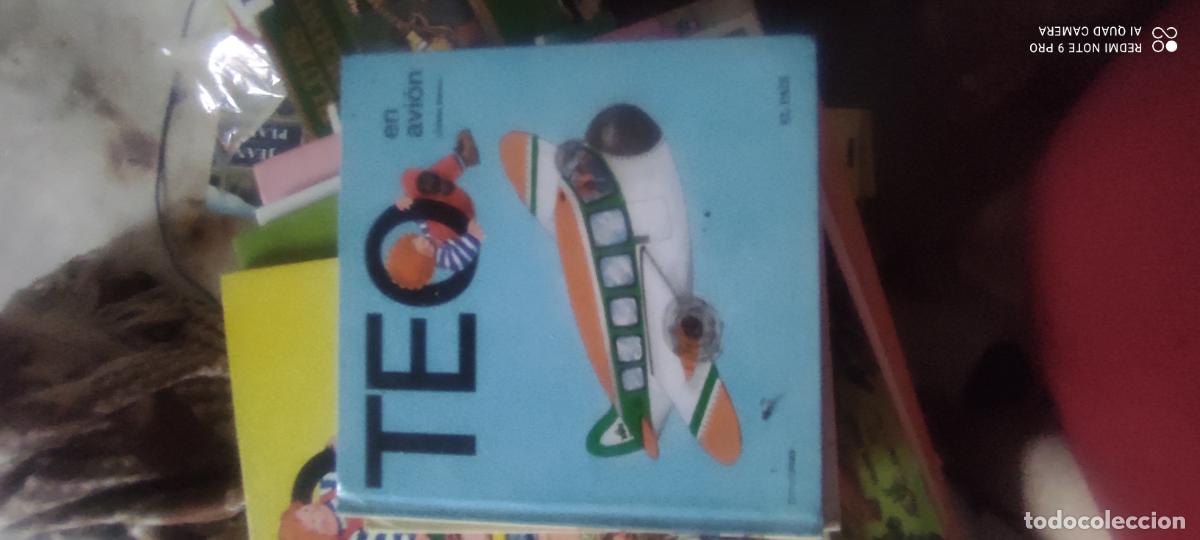 Libros de segunda mano: Violeta Denou- Teo en avi&oacute;n - Foto 1