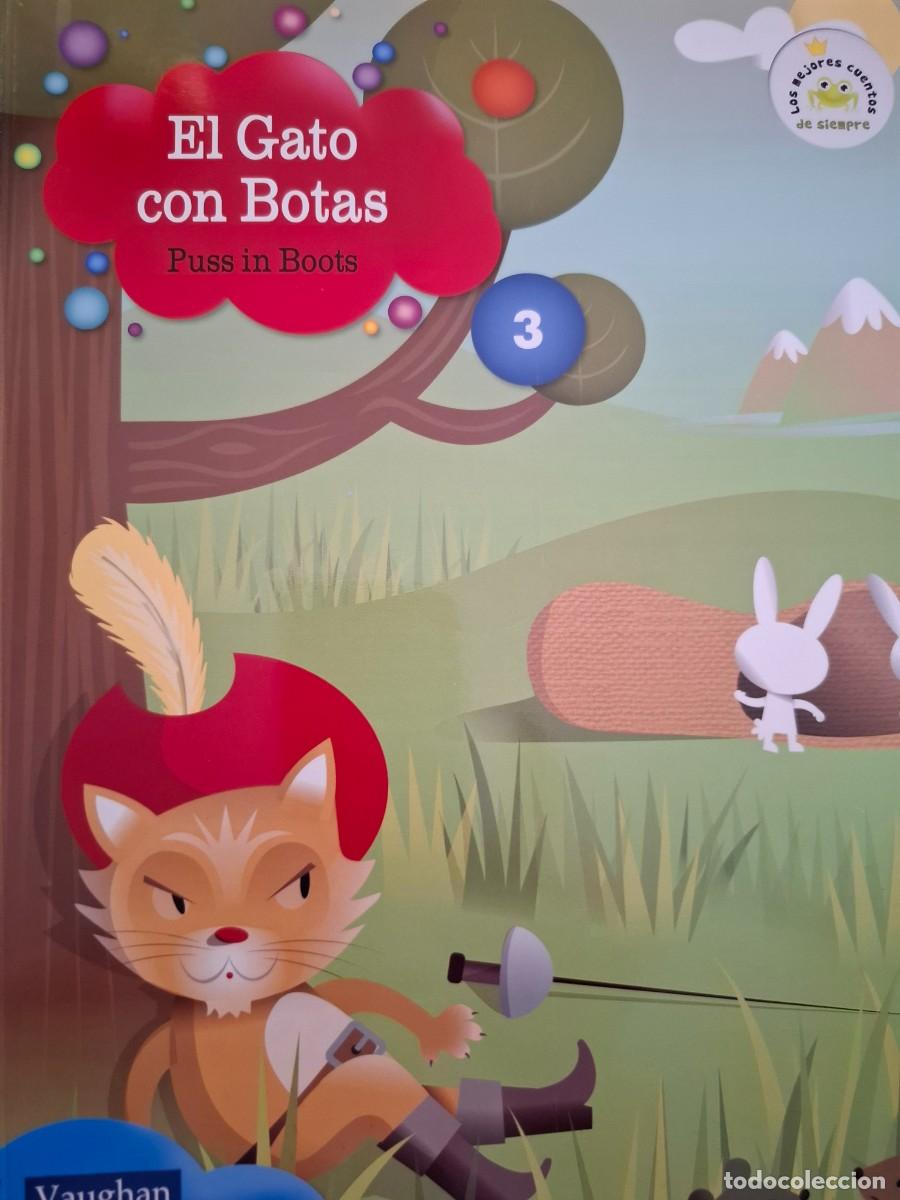 Libros de segunda mano: el gato con botas puss in boots Charles Perrault biling&uuml;e espa&ntilde;ol ingl&eacute;s