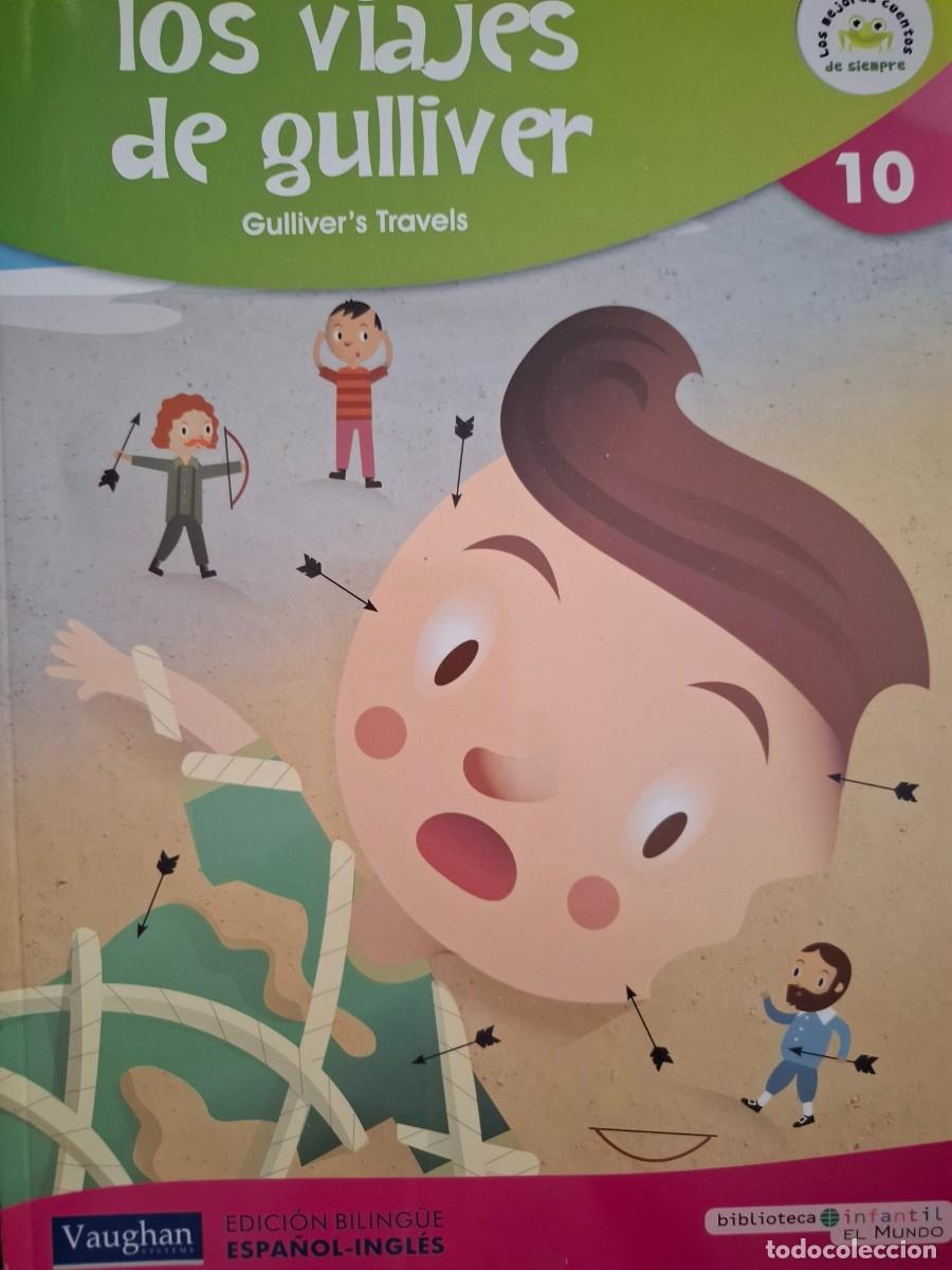 Libros de segunda mano: los viajes de Gulliver Gulliver's travels Jonathan Swift biling&uuml;e espa&ntilde;ol ingl&eacute;s