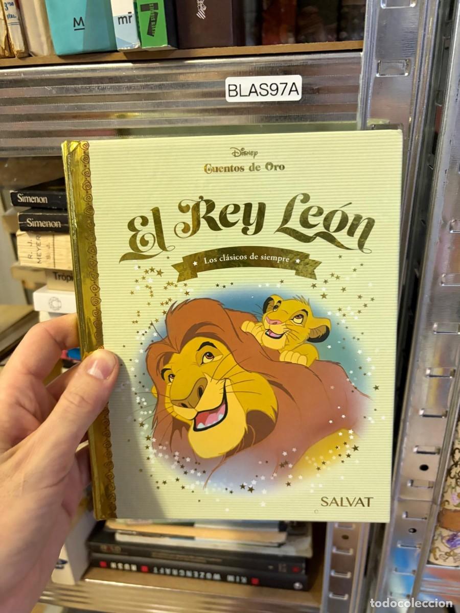 Libros de segunda mano: BLAS97A Disney - El Rey Le&oacute;n. Cuentos de Oro. Editorial Salvat.