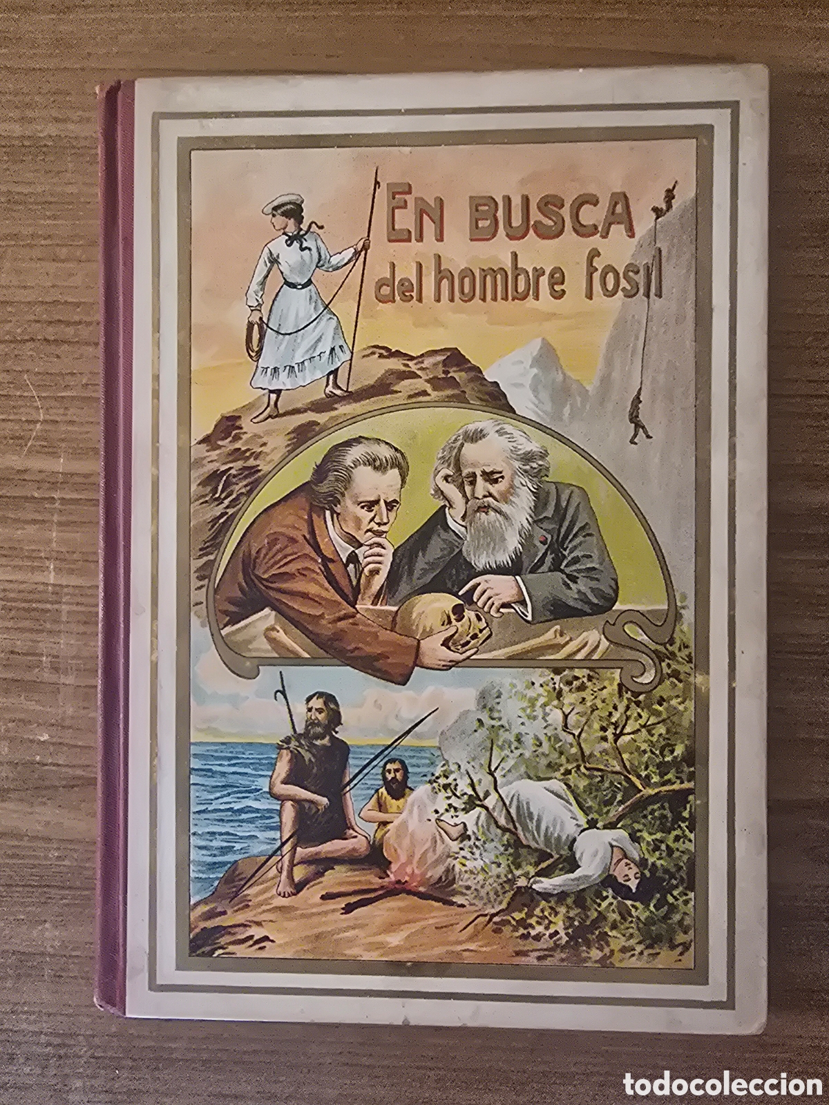 Libros de segunda mano: EN BUSCA DEL HOMBRE FOSIL,COLECCION DE VIAJES II,(ANTONIO CHIQUES)