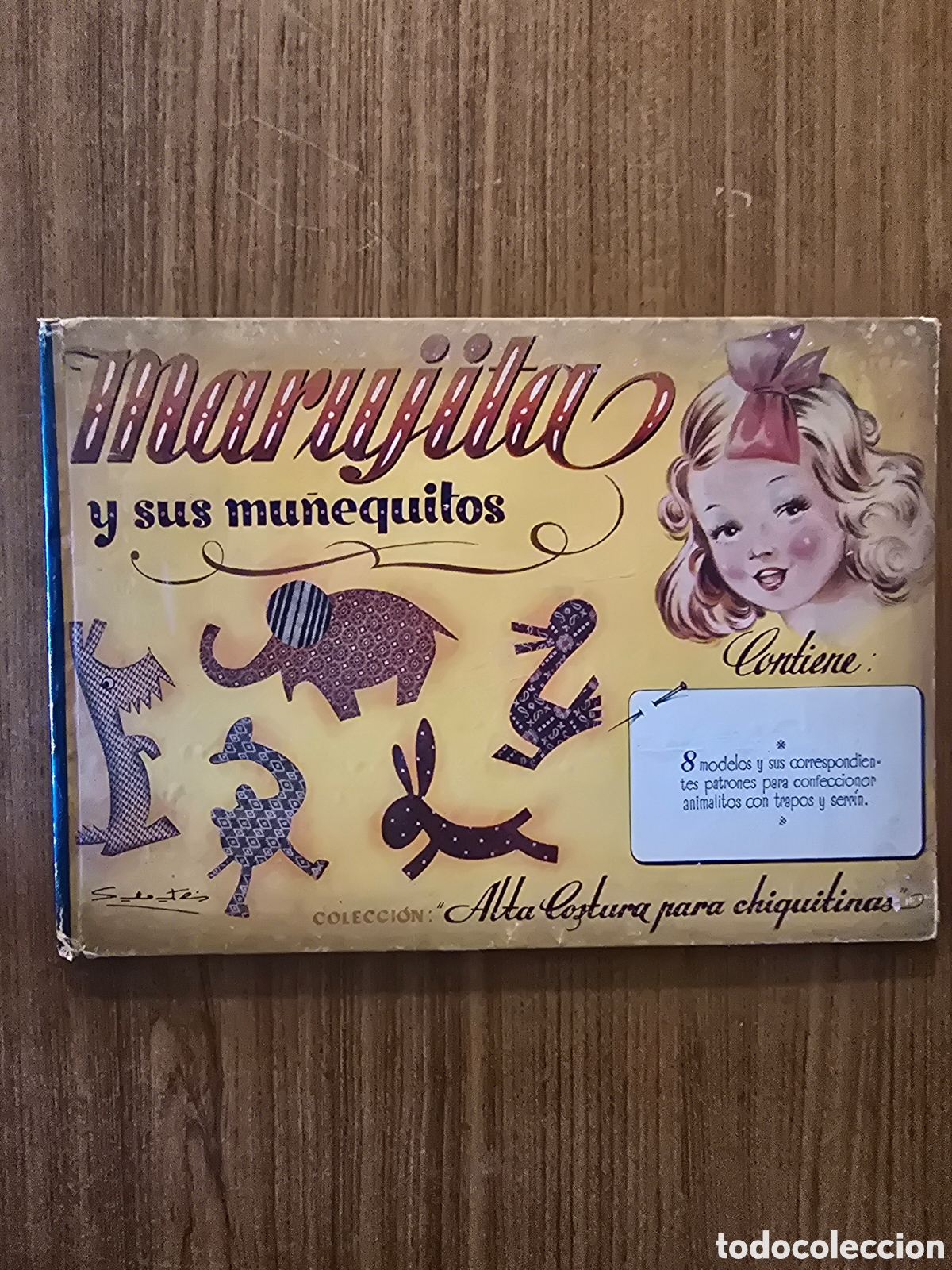 Libros de segunda mano: MARUJITA Y SUS MU&Ntilde;EQUITOS, COLECCION ALTA COSTURA PARA CHIQUITINAS, (SABATES)