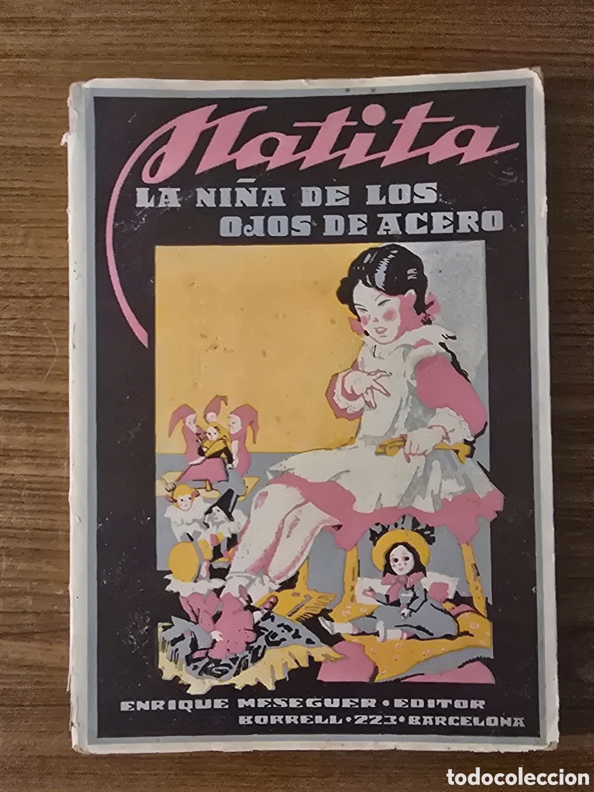 Libros de segunda mano: MATITA, LA NI&Ntilde;A DE LOS OJOS DE ACERO, (ENRIQUE MESEGUER EDITOR)