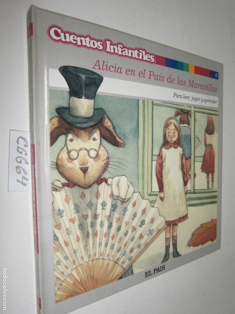 Libros de segunda mano: CUENTOS INFANTILES PARA LEER, JUGAR Y APRENDER - ALICIA EN EL PAIS DE LAS MARAVILLAS