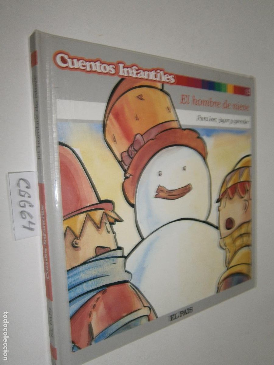 Libros de segunda mano: CUENTOS INFANTILES PARA LEER, JUGAR Y APRENDER - EL HOMBRE DE NIEVE