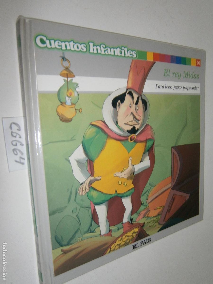 Libros de segunda mano: CUENTOS INFANTILES PARA LEER, JUGAR Y APRENDER - EL REY MIDAS