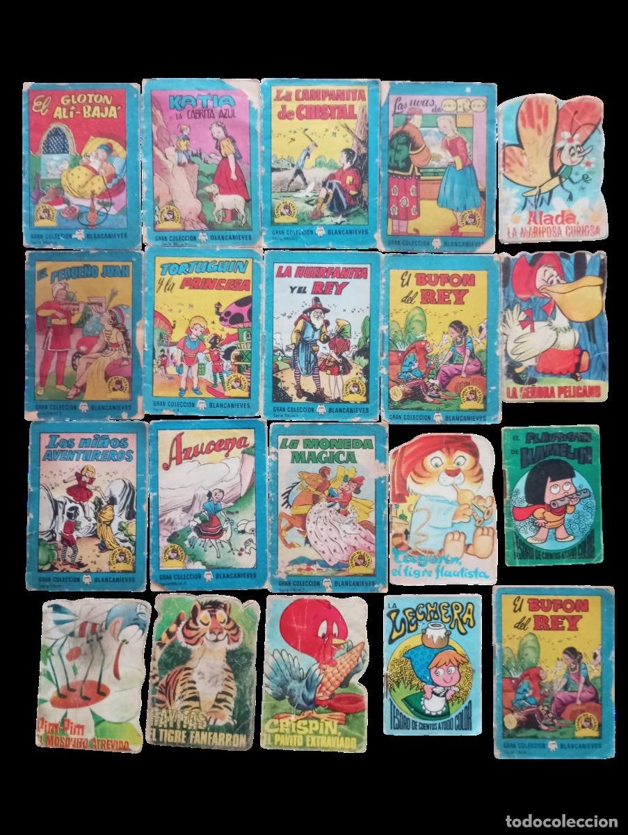 Libros de segunda mano: COLECCION BLANCANIEVES Y OTROS DE 20 MINI CUENTOS 1963 U39