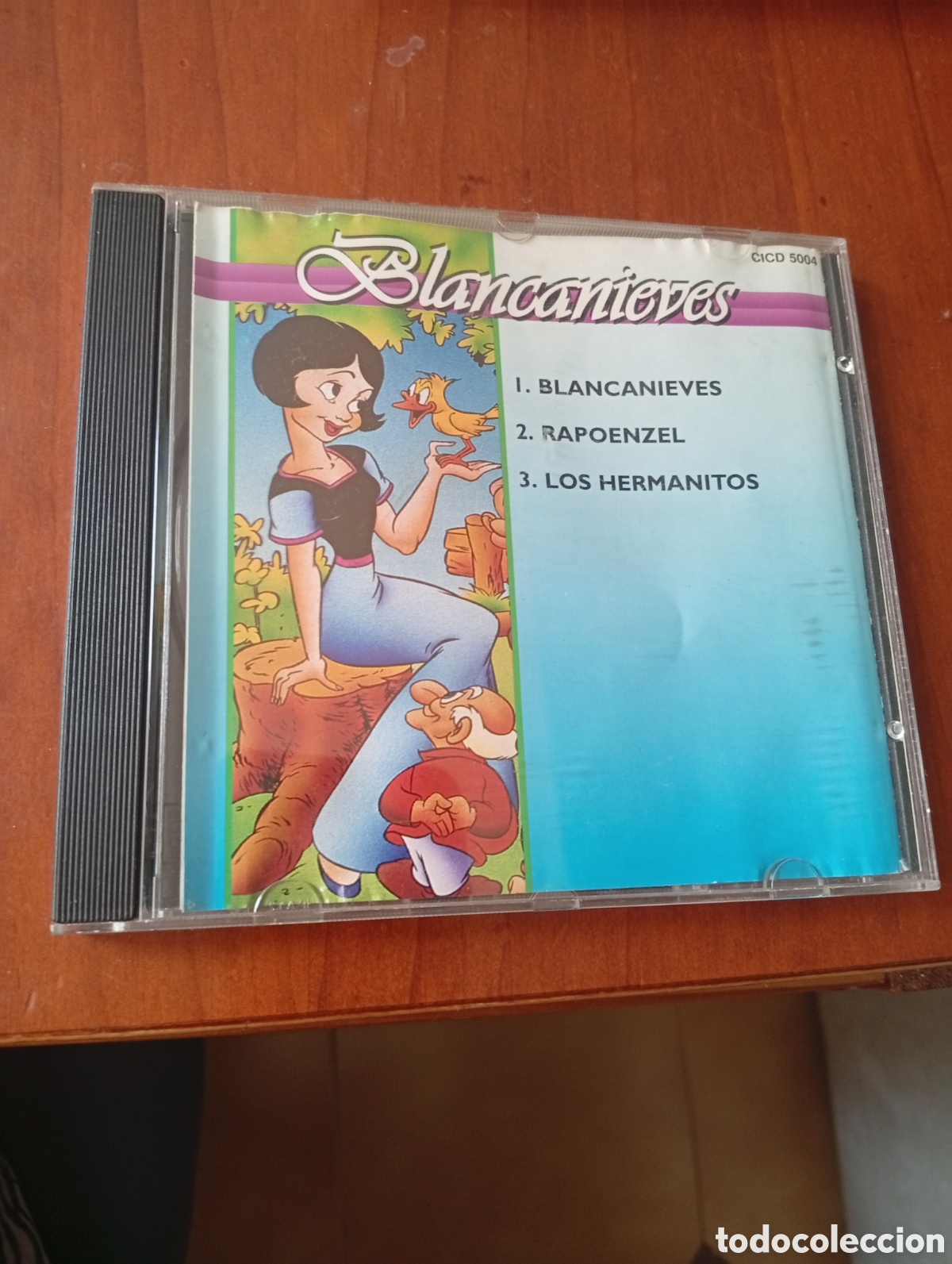 Libros de segunda mano: CD CUENTOS INFANTILES BLANCANIEVES RAPUNZEL LOS HERMANITOS