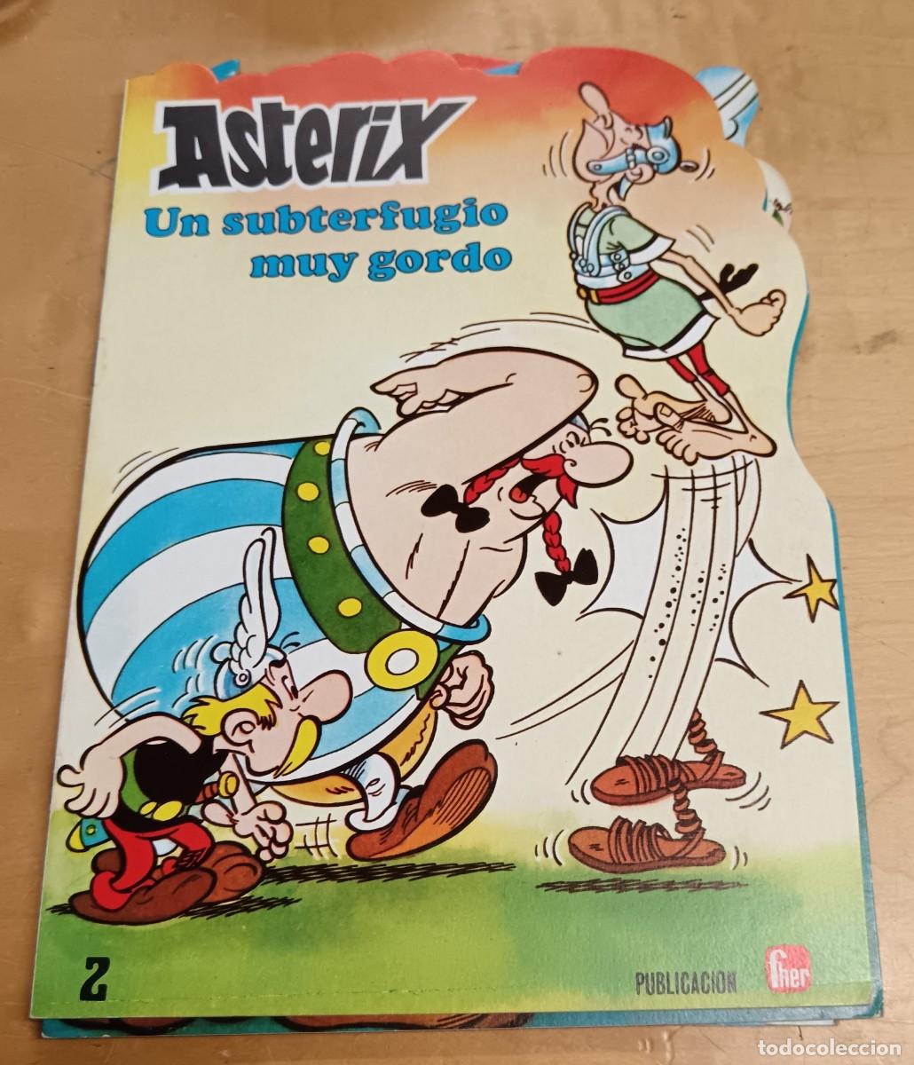 Libros de segunda mano: CUENTO TROQUELADO ASTERIX N&ordm; 2 EL SUBTERFUGIO MUY GORDO EDITORIAL FHER A&Ntilde;O 1981