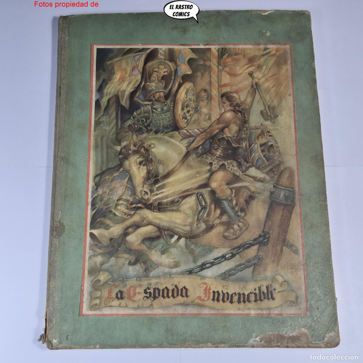 Libros de segunda mano: La espada invencible, Alberto de Lecea, Lozano Olivares, ed Cantin 1943