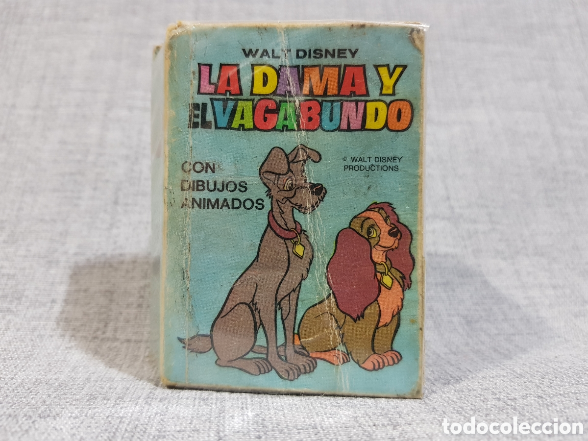 Libros de segunda mano: MINI INFANCIA N⁰21 LA DAMA Y EL VAGABUNDO. BRUGUERA 1.&ordf; EDICI&Oacute;N 1982