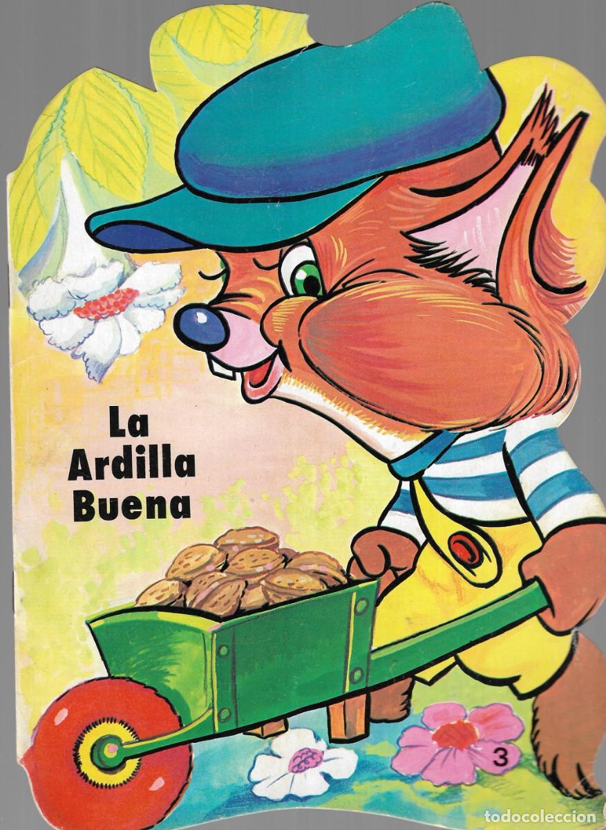 Libros de segunda mano: CUENTO TROQUELADO - LA ARDILLA BUENA - N&ordm; 3 - EDT. VASCO AMERICANA, 1980