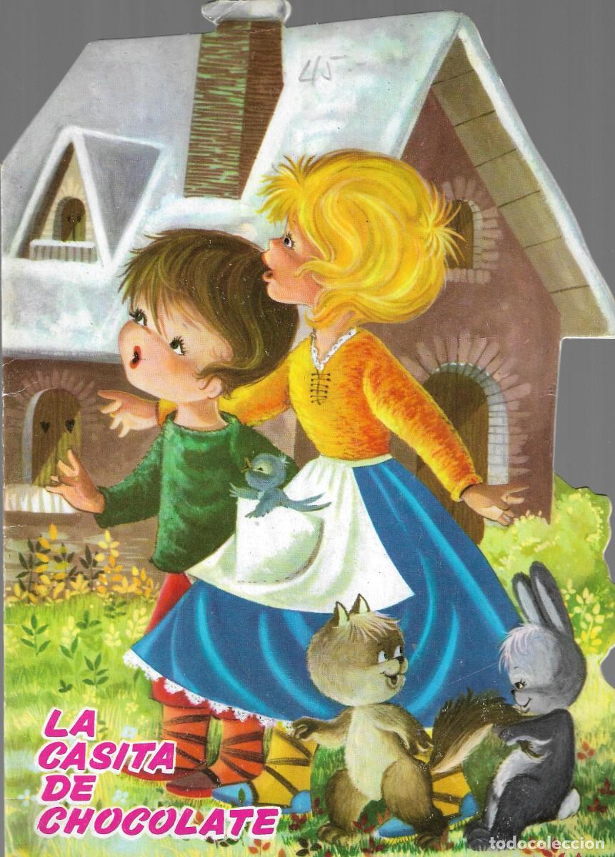 Libros de segunda mano: CUENTO TROQUELADO LA CASITA DE CHOCOLATE - C. GARMENDIA - SERIE CUENTOS POPULARES - EDITORIAL COL&Oacute;N,