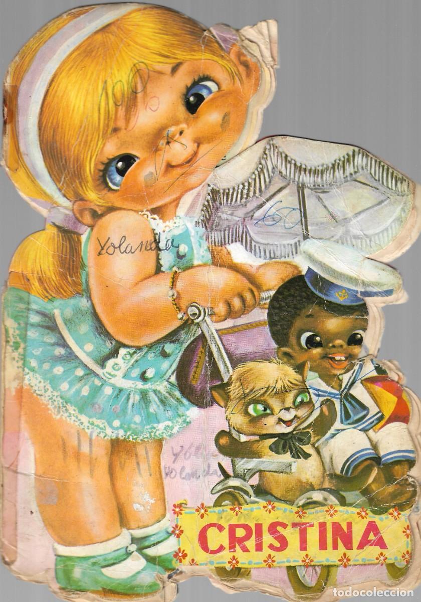 Libros de segunda mano: CUENTO TROQUELADO - CRISTINA - N&ordm; 9 - JOS&Eacute; LUIS L&Oacute;PEZ - ED. SALDA&Ntilde;A, 1969.