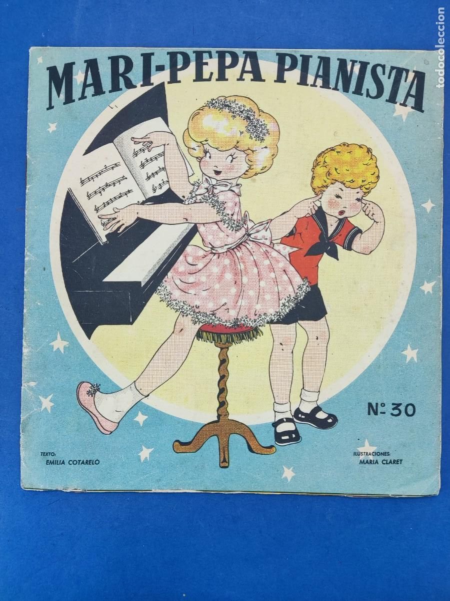 Libros de segunda mano: MARI-PEPA PIANISTA / EMILIA COTARELO-MAR&Iacute;A CLARET / 1950