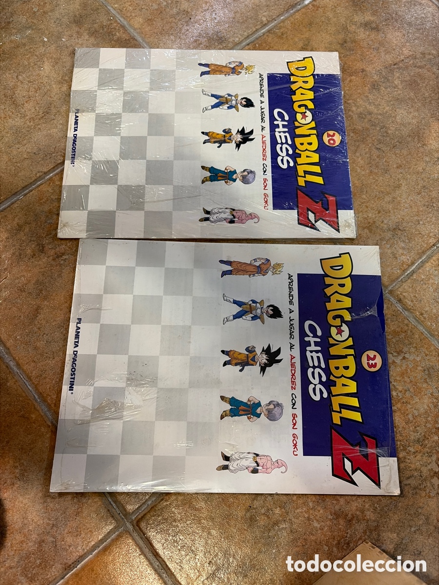 Libros de segunda mano: BLAS87E &ndash; Dragon Ball Z Chess, n&ordm; 20 y 23. Fasc&iacute;culos de ajedrez de Planeta DeAgostini.