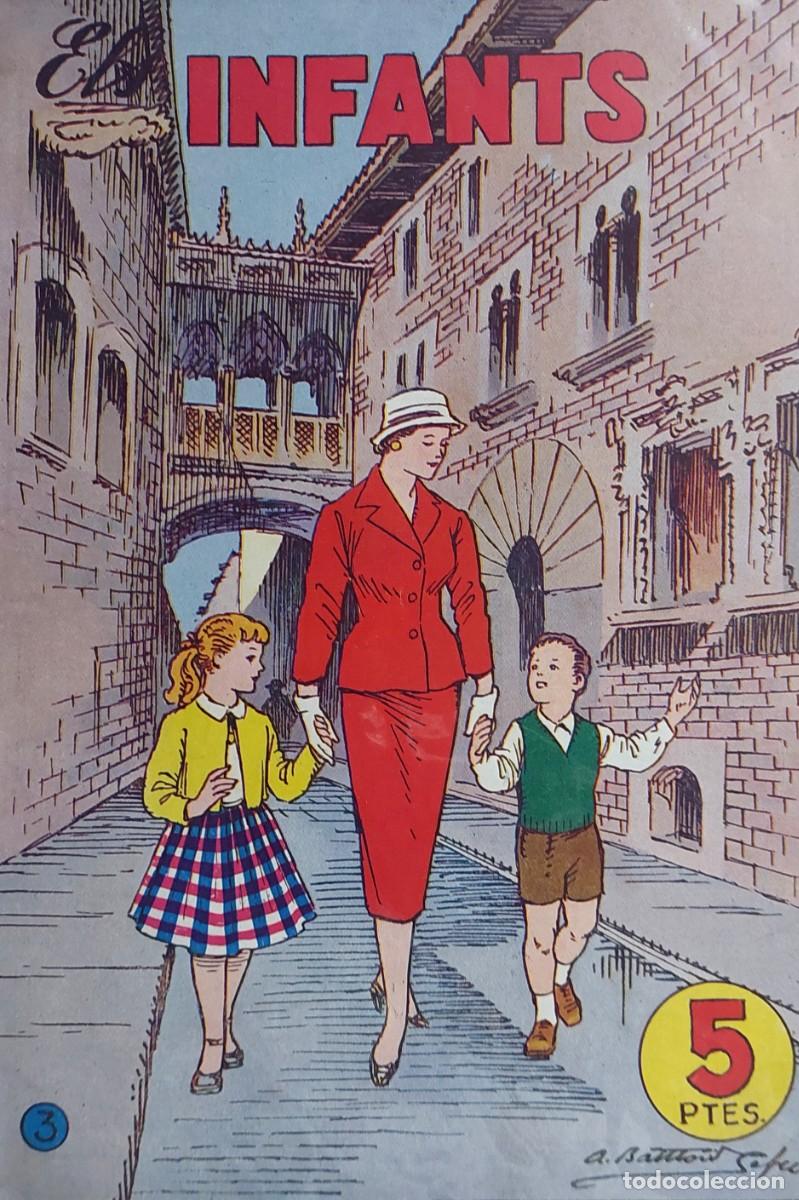 Libros de segunda mano: LOTE DE 2 REVISTAS INFANTILES EN CATALAN ( ELS INFANTS ) de AMERICANA DE EDICIONES 1956