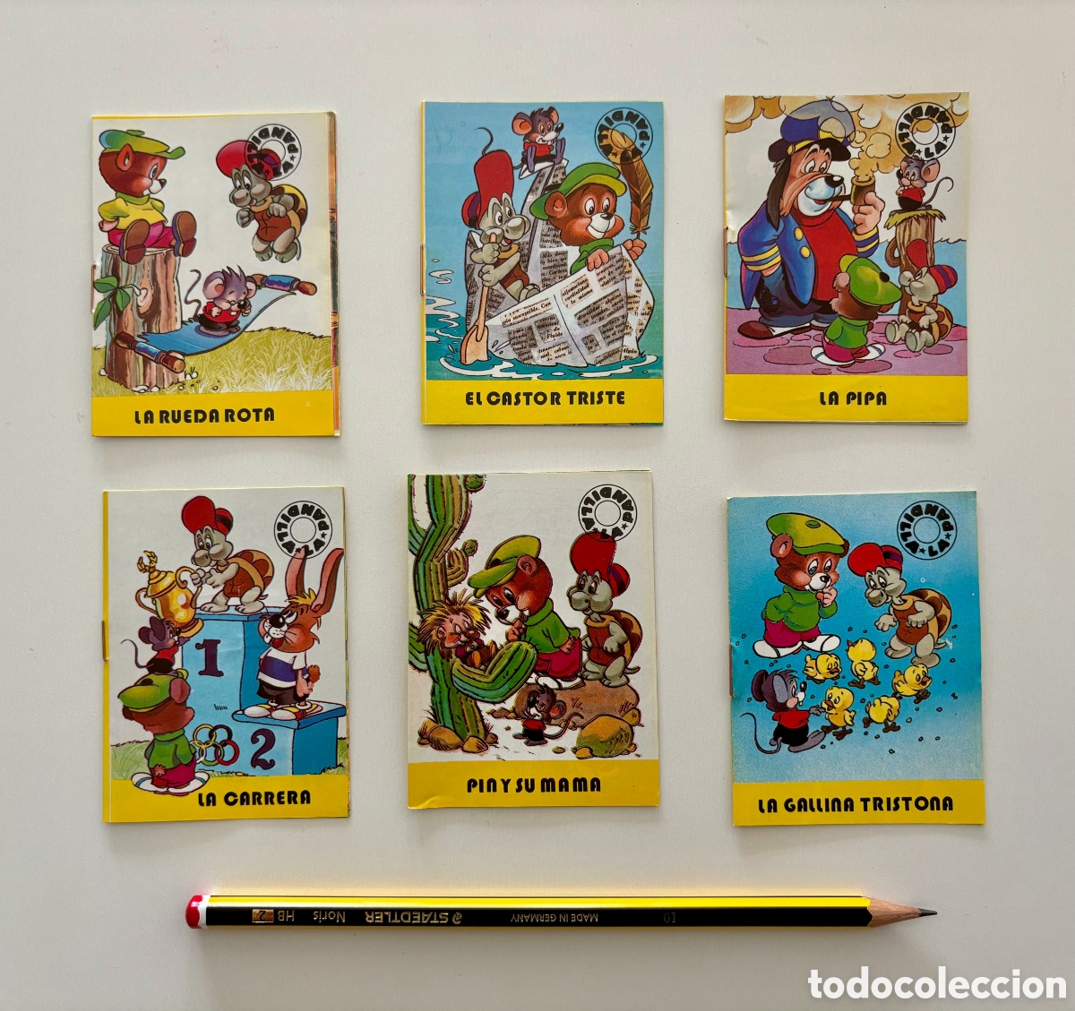 Libros de segunda mano: LOTE 6 MINI CUENTOS editorial ZIP 1986 medidas 6 x 8 cm NUEVO colecci&oacute;n minicuentos infantil ni&ntilde;os