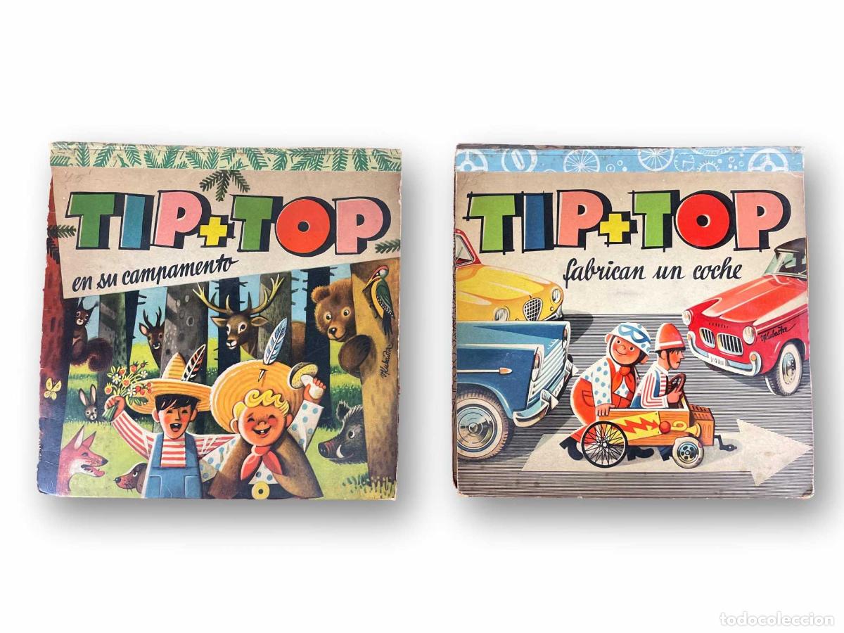Libros de segunda mano: POP UP DESPLEGABLE 3D. 2 UDS DE TIP+TOP. WESTMINSTER BOOKS ARTIA KUBASTA. 1962