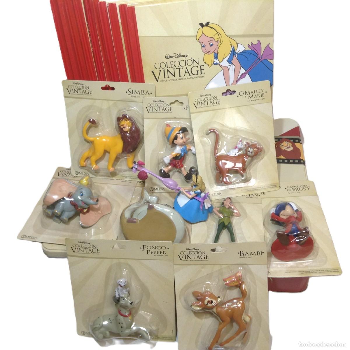 Libros de segunda mano: DISNEY CAJA, COLECCI&Oacute;N DE 10 FIGURAS CL&Aacute;SICOS DISNEY+10 LIBROS (UNO POR FIGURA) VER FOTOGRAFIAS