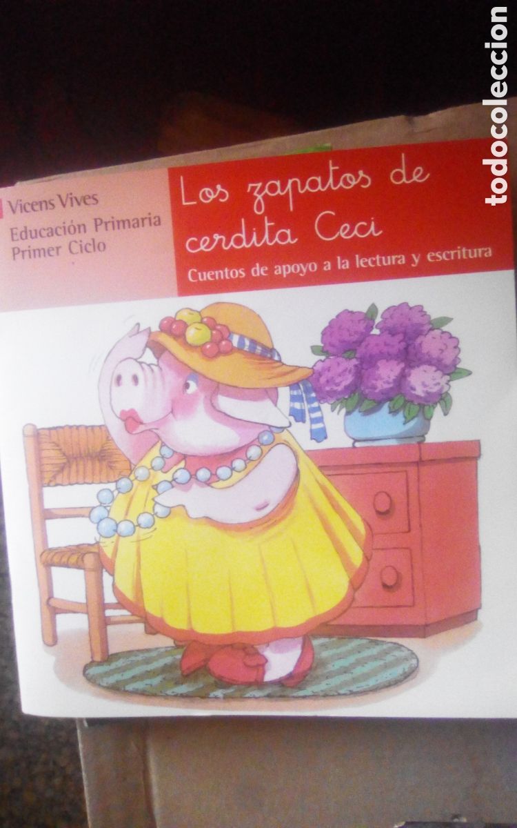 Libros de segunda mano: Cuentos de apoyo a la lectura y escritura. N&deg; 10, los zapatos de cerdita Ceci. Vicens Vives, 2001