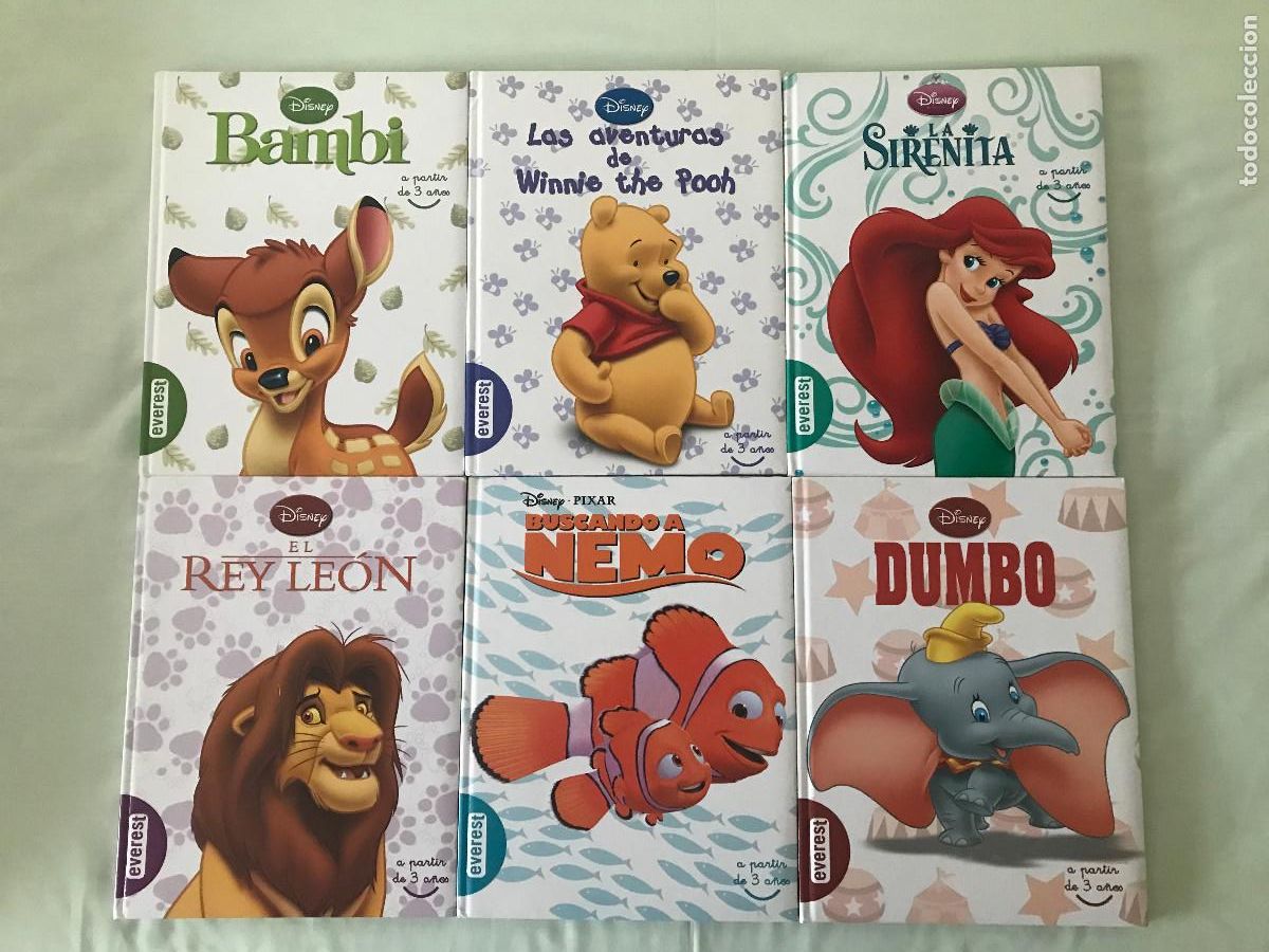 Libros de segunda mano: Lote de 6 libros. Colecci&oacute;n Mi mundo Disney. Everest