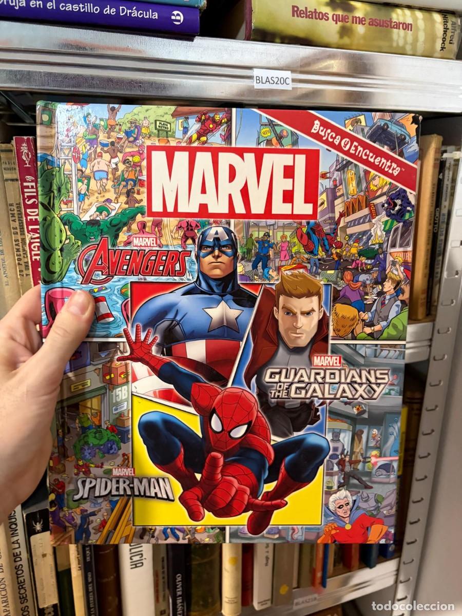Libros de segunda mano: BLAS20C Marvel: Busca y encuentra. Editorial: Libros Disney / Marvel.