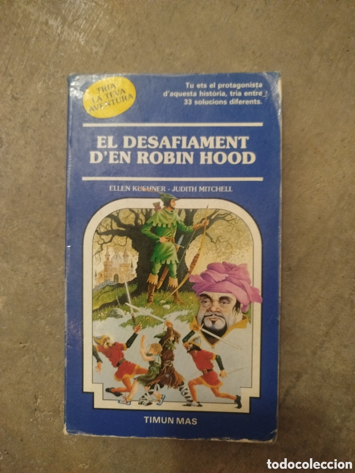 Libros de segunda mano: Libro timun mas (en catal&agrave;) Robin hood