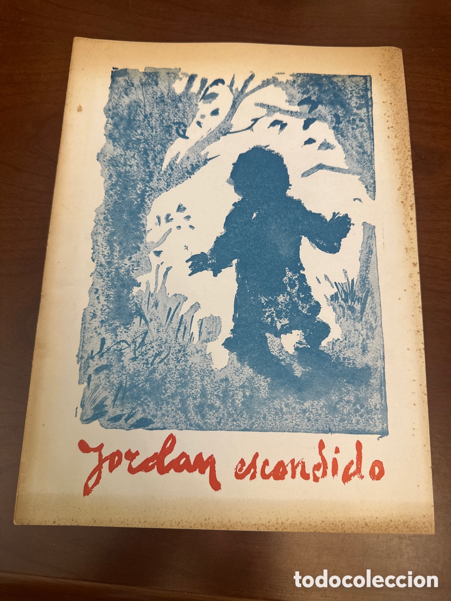 Libros de segunda mano: JORDAN ESCONDIDO. ALBERTO CASAL. VIGO 1964 EDICI&Oacute;N DE 350 EJEMPLARES NUMERADOS.