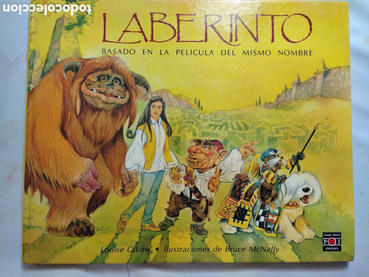 Libros de segunda mano: LABERINTO , BASADO EN LA PELICULA DEL MISMO NOMBRE - LOUISE GIKOW . BRUCE McNALLY -PLAZA JOVEN- 1986